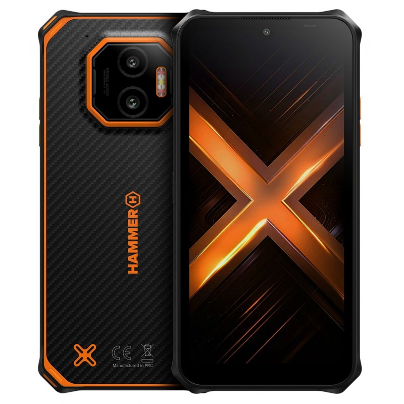 Hammer Energy X2 Orange 6.1 " IPS 1560 x 720 pixels Mediatek Internal RAM 6 GB 128 GB Dual SIM 4G |