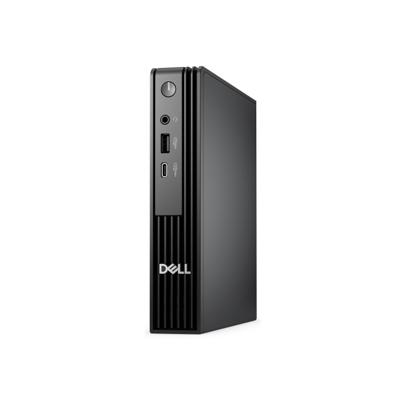 Dell Pro Micro QCM1250 Core i3-14100T/8GB/512GB/Intel Integrated/Win11 Pro/ENG kbd/3Y ProSupport NBD Onsite Warranty