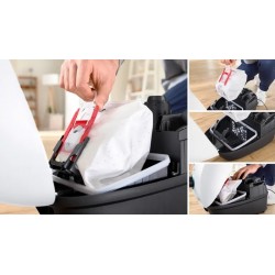 Bosch Serie 4 BGB41HYG1H 600 W white bagged vacuum cleaner