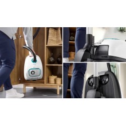 Bosch Serie 4 BGB41HYG1H 600 W white bagged vacuum cleaner