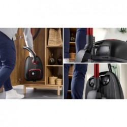 Bosch Serie 4 BGB41POW1 850 W black bagged vacuum cleaner