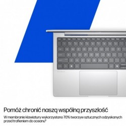 HP EliteBook G8 Ultra 7 255U 14.0"WUXGA IPS 400nits AG 32GB DDR5 5600 SSD1TB Intel Arc Cam 5 Mpx W11Pro Srebrny