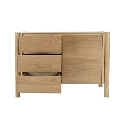 Kummut GARDENIA 108x43xH80,5cm, tamm