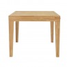 Dining table BOWEN 90+90x90xH76cm, oak
