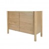 Kummut GARDENIA 108x43xH80,5cm, tamm