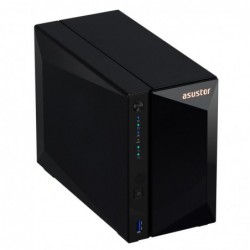 NAS Asustor AS3302T v2 Tower 2x (3.5" SATA HDD/ 2.5" SSD) Realtek RTD1619B, 2GB DDR4, 1x 2.5GbE, 3x USB 3.2