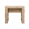 Bar table HANNES 110x50xH100cm, rustic melamine