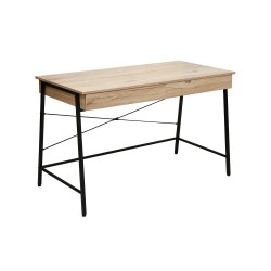 Desk HANNES 120x60xH76cm, rustic melamine