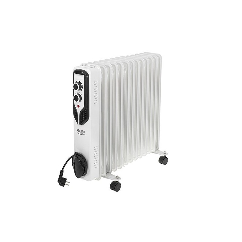 Adler Oil-Filled Radiator AD 7818 Oil Filled Radiator 2500 W Number of power levels 3 Suitable for rooms up