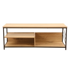 TV laud DIMITRA 120x40xH45cm, rustik must