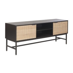 TV table HELVE 150x40xH60cm, melamine