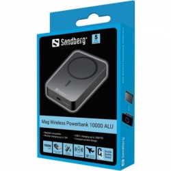 Sandberg 420-97 Mag Wireless Powerbank10000ALU