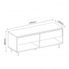 TV table HERTA 120x40xH48cm