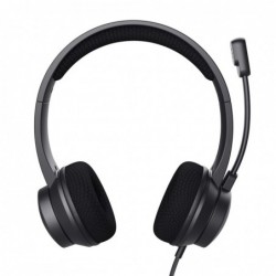 Trust HS-260 Headset Wired Neck-band Office/Call center USB Type-A Black