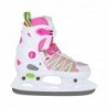 NH2255 A WHITE/PINK SIZE L(40-43) HOCKEY ICESKATES NILS EXTREME
