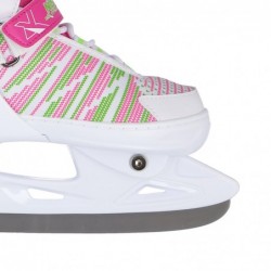 NH2255 A WHITE/PINK SIZE L(40-43) HOCKEY ICESKATES NILS EXTREME