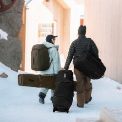 Thule 5158 Roundtrip ski and snowboard boot backpack 60L mid blue