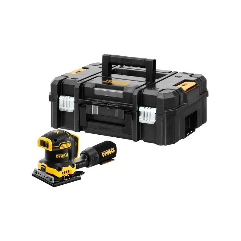 Random orbital sander 18V DCW200NT DEWALT 13500 OPM Black, Yellow