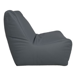 Bean bag SEAT DREAM 95x65xH45 90cm, dark grey