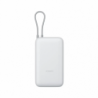 Xiaomi Power Bank 20000mAh (Integrated Cable), Light Gray