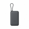 Xiaomi Power Bank 20000mAh (Integrated Cable), Dark Gray