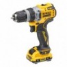 DeWALT DCD703L2T-QW drill 1500 RPM Keyless 900 g Black, Yellow