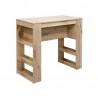Bar table HANNES 110x50xH100cm, rustic melamine