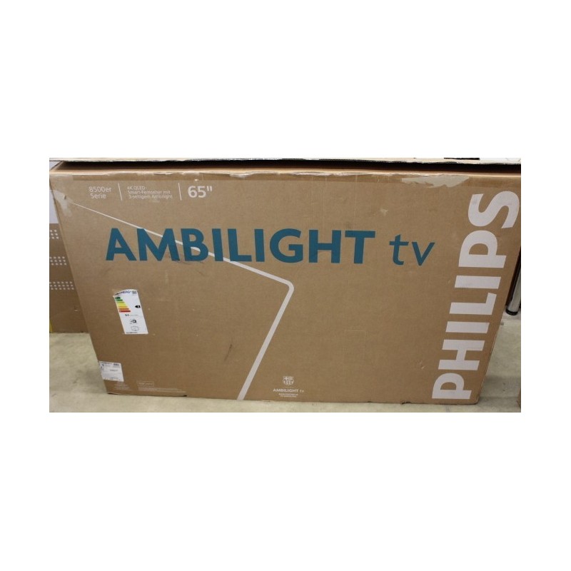 SALE OUT. Philips 65PUS8510/12 65" (164cm) QLED 4K Ambilight TV Philips 65PUS8510/12 65 Smart TV TITAN OS UHD