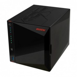 Asustor AS5404T NAS/storage server Intel® Celeron® N5105 4 GB DDR4 0 TB ADM Black