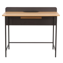 Desk HARPER 100x49,5xH85cm, ash black