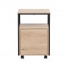 Side table   night stand LESTER 40x36xH60cm, melamine