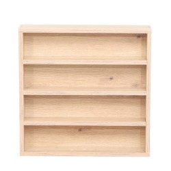 Shelf LESTER 48x10xH47,5cm, light melamine
