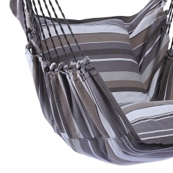 Swing chair BELLINI beige striped
