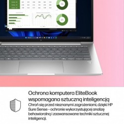HP EliteBook 6 G1i Ultra 5 225U 14.0"WUXGA IPS 400nits Eye Ease AG 24GB DDR5 5600 SSD512 Arc Cam 5Mpx 56Wh W11Pro Pike