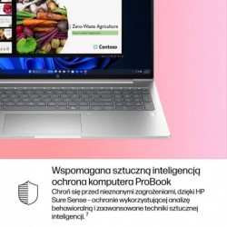 HP ProBook 4 G1i Ultra 7 255U 16.0"WUXGA IPS 300nits AG 24GB DDR5 5600 SSD512 Arc Cam1080p 56Wh W11Pro Pike silver 3Y
