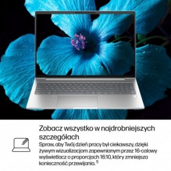 HP EliteBook 6 G1i Ultra 5 225U 16.0"WUXGA IPS 300nits AG 24GB DDR5 5600 SSD512 Arc Cam 5Mpx 56Wh W11Pro Pike silver