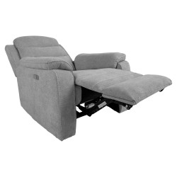 Recliner armchair MIMI, light grey