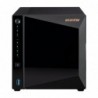 NAS Asustor AS3304T v2 Tower 4x (3.5" SATA HDD/ 2.5" SSD) Realtek RTD1619B, 2GB DDR4, 1x 2.5GbE, 3x USB 3.2