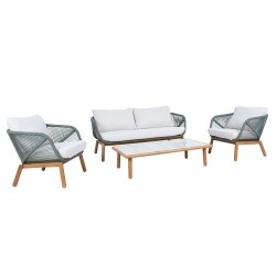 Garden furniture set TUXEDO table, sofa and 2 chairs