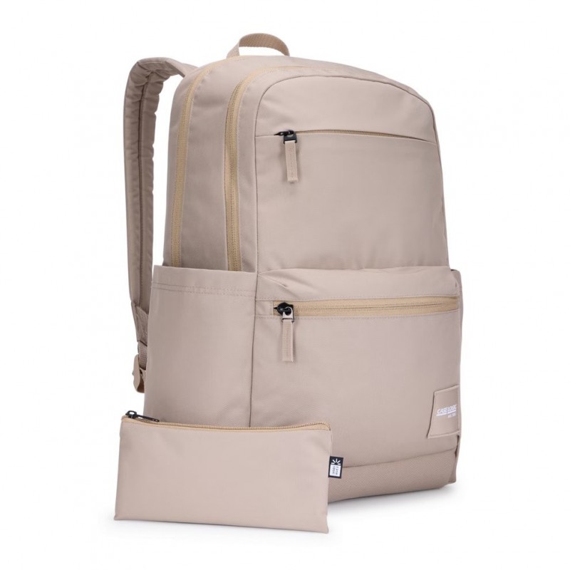 Case Logic 5196 Uplink recycled laptop backpack CCAM-3216 Boulder beige