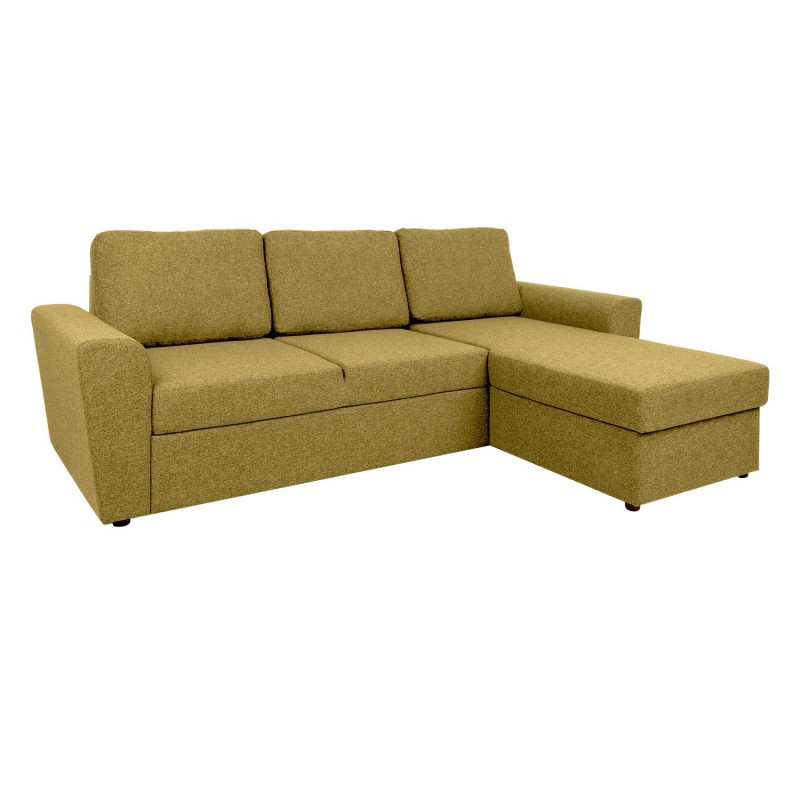 Corner sofa bed INGMAR autumn yellow