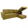 Corner sofa bed INGMAR autumn yellow