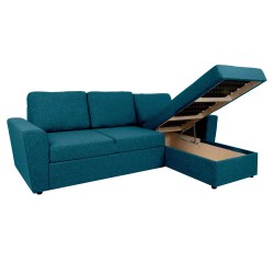 Corner sofa bed INGMAR green