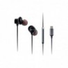 Panasonic RP-TCM225DEK USB-C Wired Earphones, In-Ear with Built-in Mic, Black Panasonic