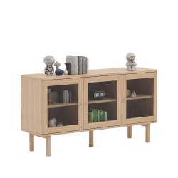 Sideboard HANSEN 140x40xH75cm, melamine