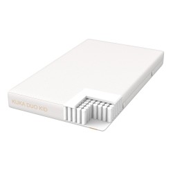 Spring mattress KUKA DUO KID 90x200xH15cm