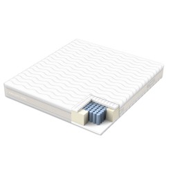 Spring mattress KUKA DUO 7 ZONE 160x200xH23cm