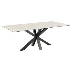 Dining table HEAVEN 200x100xH75,5cm, grey