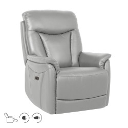 Tugitool BALDWIN elektriline lift recliner 82x95xH108cm, beež nahk