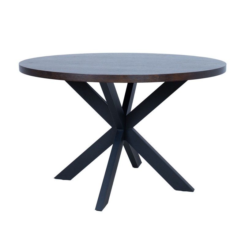 Söögilaud VANCOUVER D120xH75cm, must suitsutamm